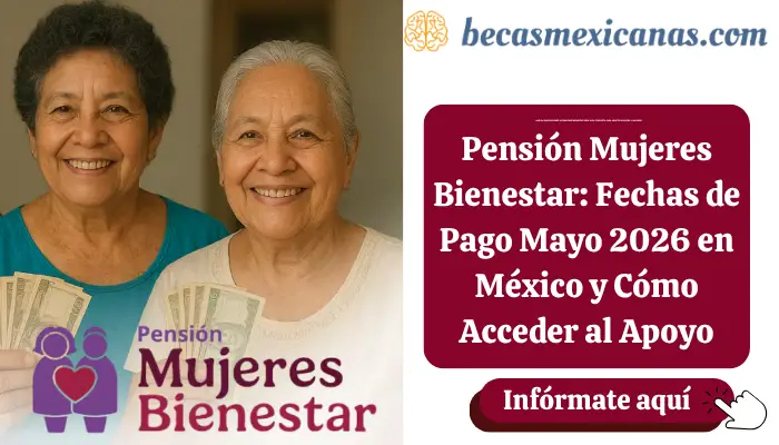 Pensión Mujeres Bienestar: Fechas de Pago Mayo 2026 en México y Cómo Acceder al Apoyo